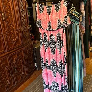 Strapless Maxi Dress